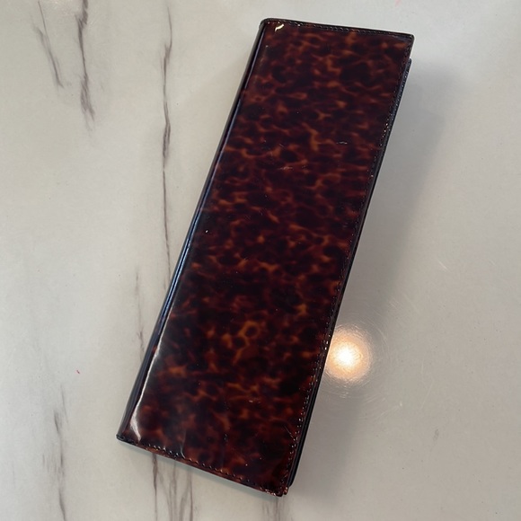 Stuart Weizmann Blenny slingback peep toe pumps and matching clutch - Picture 7 of 11